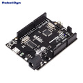 Nouveau 2016-UNO R3 ATmega168, + A6-A7 pins, MicroUSB. Compatible pour Arduino UNO, Duemilanove 168.